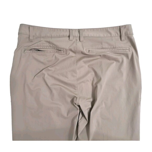 Rhone Commuter Pants Men's 33 Khaki Beige Chino Pants - Picture 10 of 12